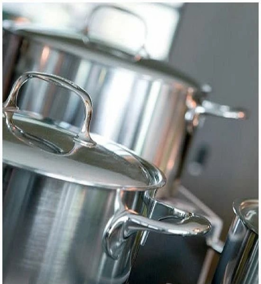 Stock Pots * | Demeyere Atlantis Stock Pot W/ Lid Induction 8.5 Qt.