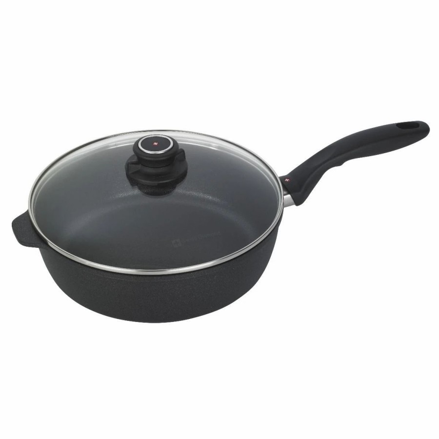 Saute Pans & Casserole Pans * | Swiss Diamond | Xd Saute Pan With Lid 10.25 (3.8 Quart)