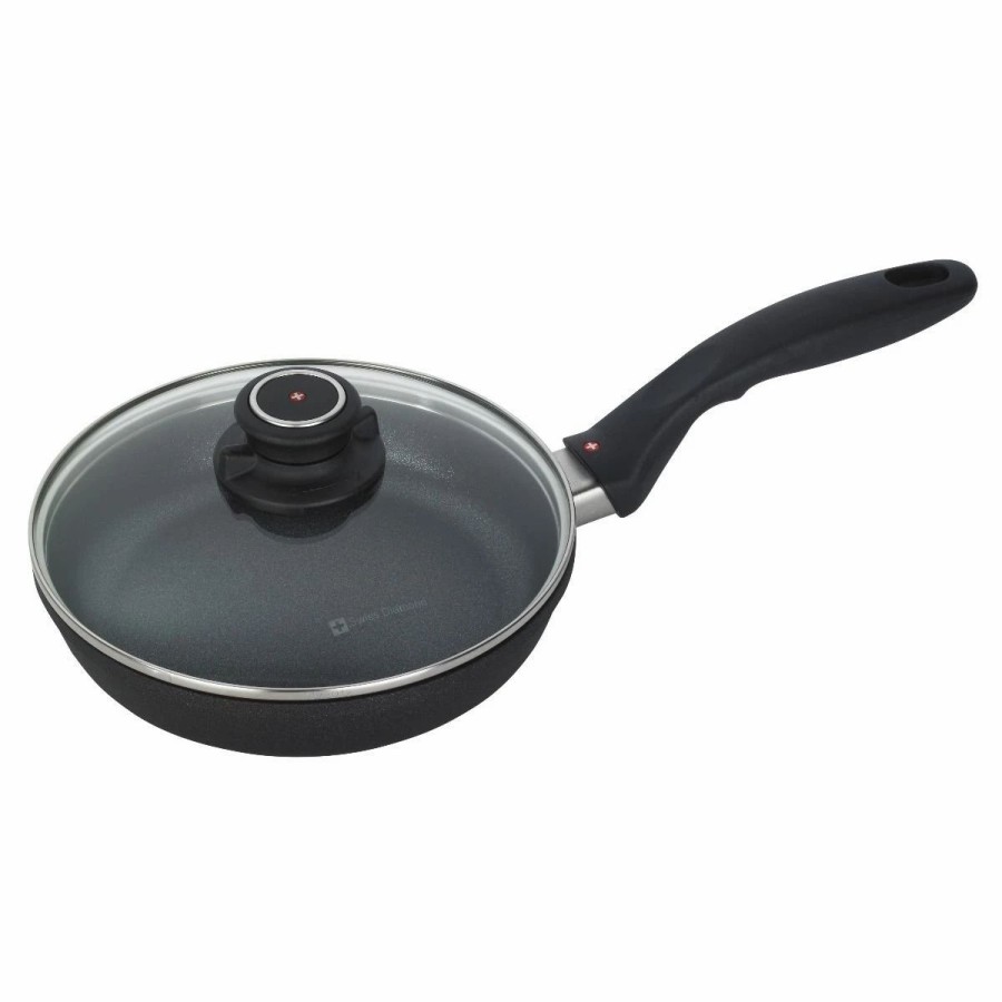 Skillets & Fry Pans * | Swiss Diamond | Xd Fry Pan With Lid 8