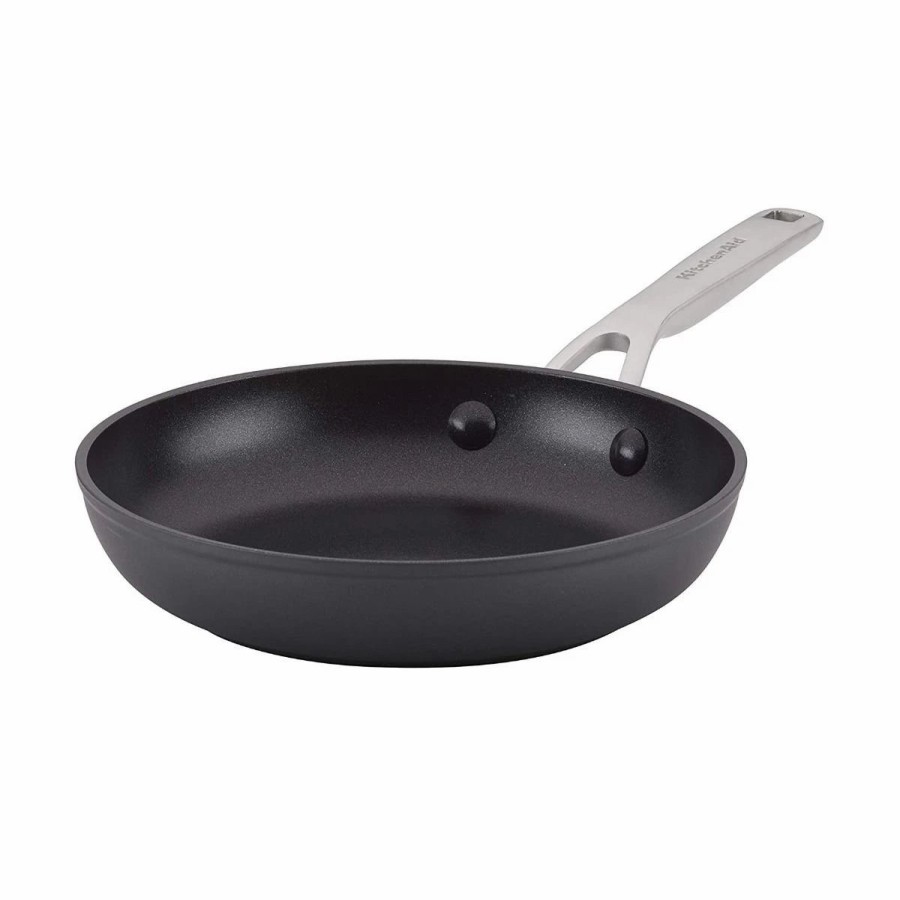 Skillets & Fry Pans * | Kitchenaid Non-Electrics Kitchenaid 8.25 Hard Anodized Induction Fry Pan | Nonstick