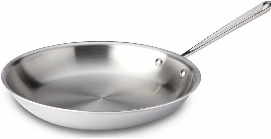 Skillets & Fry Pans * | All-Clad Stainless Steel Fry Pans | Multiple Sizes Available