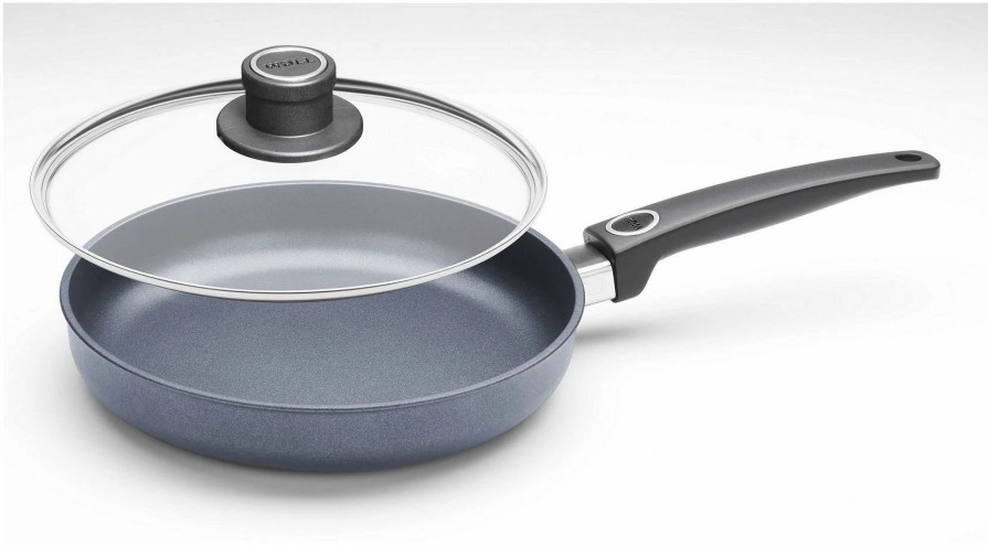 Skillets & Fry Pans * | Woll Cookware Woll Diamond Lite Frying Pan With Lid 9.5