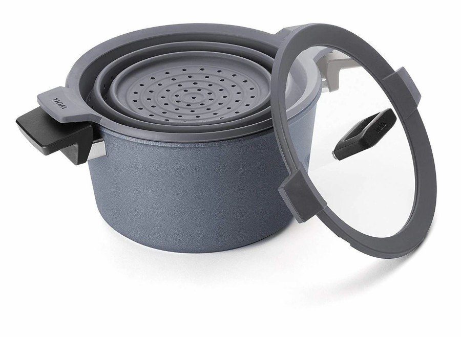 Stock Pots * | Woll Cookware Woll Concept Plus 8-Quart Stock Pot With Lid & Silicone Insert