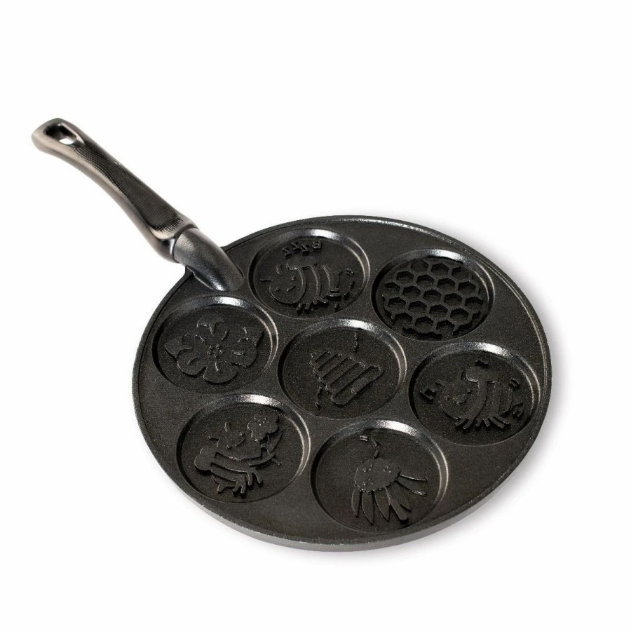 Skillets & Fry Pans * | Nordic Ware Honey Bee Pancake Pan