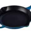 Skillets & Fry Pans * | Le Creuset 11.75 Signature Enameled Cast Iron Skillet | Marseille Blue