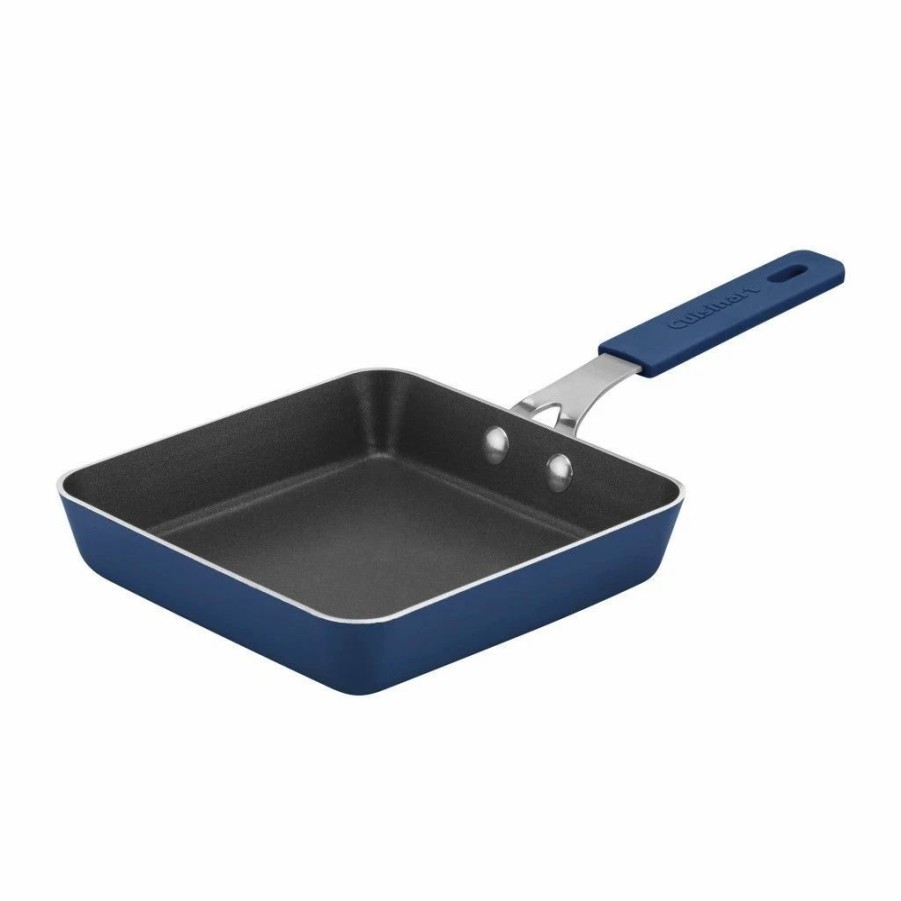 Skillets & Fry Pans * | Cuisinart Mini 5.5 Nonstick Square Fry Pan | Navy