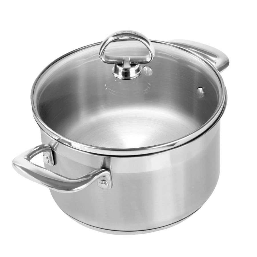 Stock Pots * | Chantal 2-Quart Soup Pot Induction 21 Steel Cookware