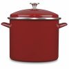 Stock Pots * | Cuisinart Chef'S Classic 12-Quart Enamel On Steel Stockpot With Cover | Red