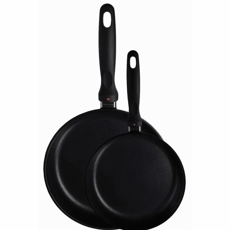 Skillets & Fry Pans * | Swiss Diamond | Xd 2-Piece Set Fry Pan Duo (8 & 10.25 )