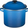 Stock Pots * | Le Creuset 10 Qt. Stock Pot | Marseille Blue