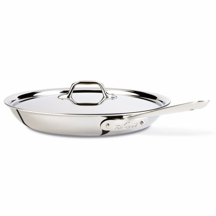 Skillets & Fry Pans * | All-Clad 12.5 Fry Pan + Cleaner