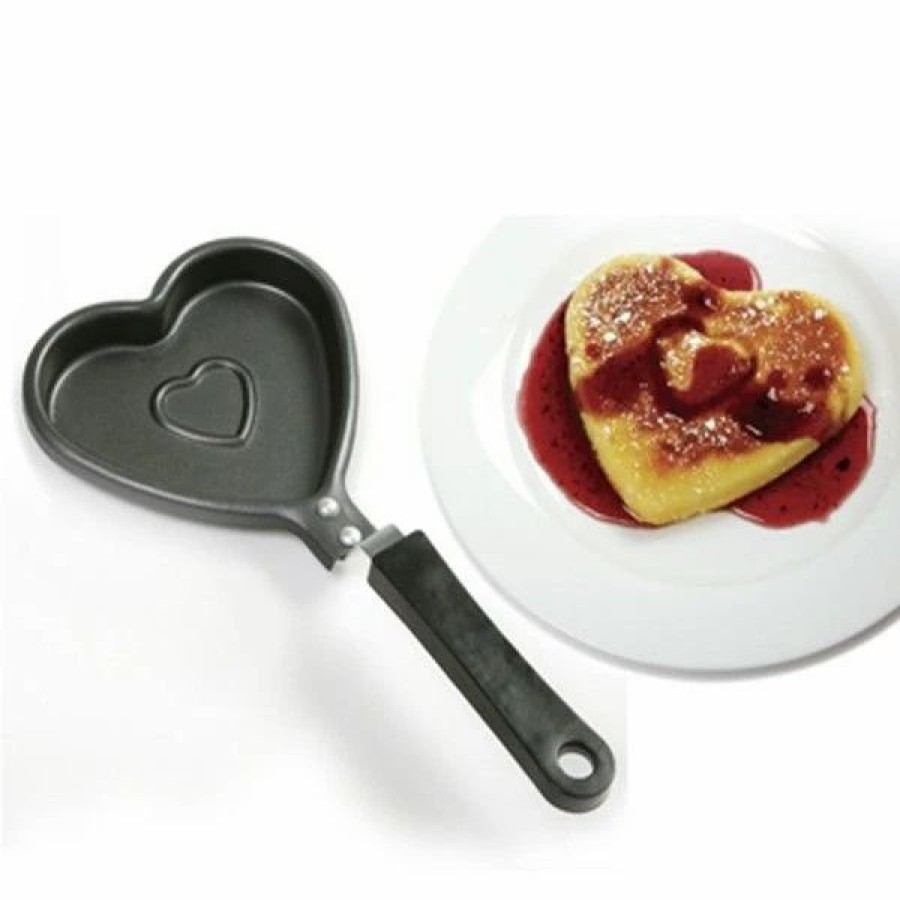 Skillets & Fry Pans * | Norpro Heart-Shaped Pancake Pan