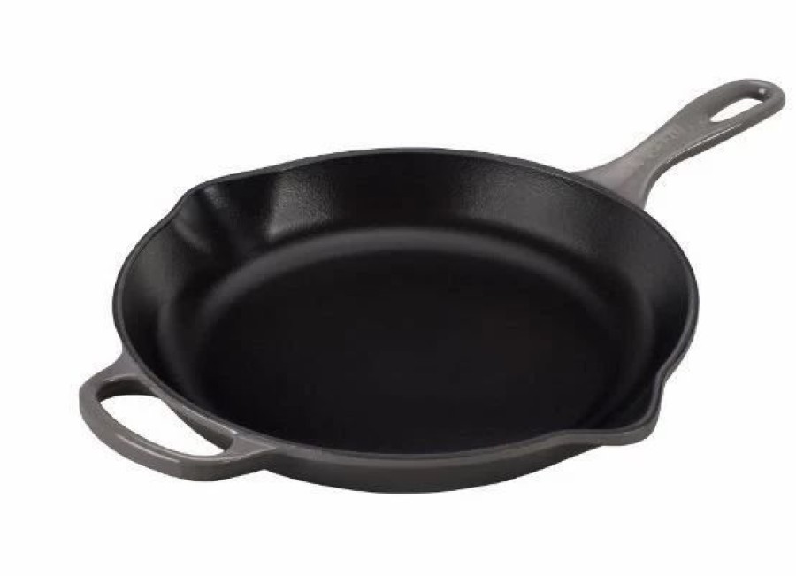 Skillets & Fry Pans * | Le Creuset 10.25 Signature Enameled Cast Iron Skillet | Oyster Grey