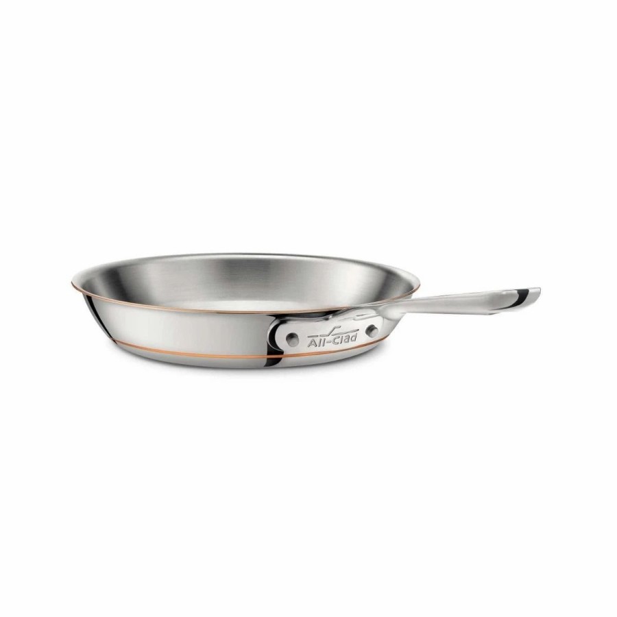 Skillets & Fry Pans * | All-Clad Copper Core Stainless Steel Fry Pan | 10