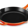 Skillets & Fry Pans * | Le Creuset 10.25 Signature Enameled Cast Iron Skillet | Flame Orange