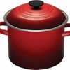 Stock Pots * | Le Creuset 6 Qt. Stock Pot | Cerise/Cherry Red