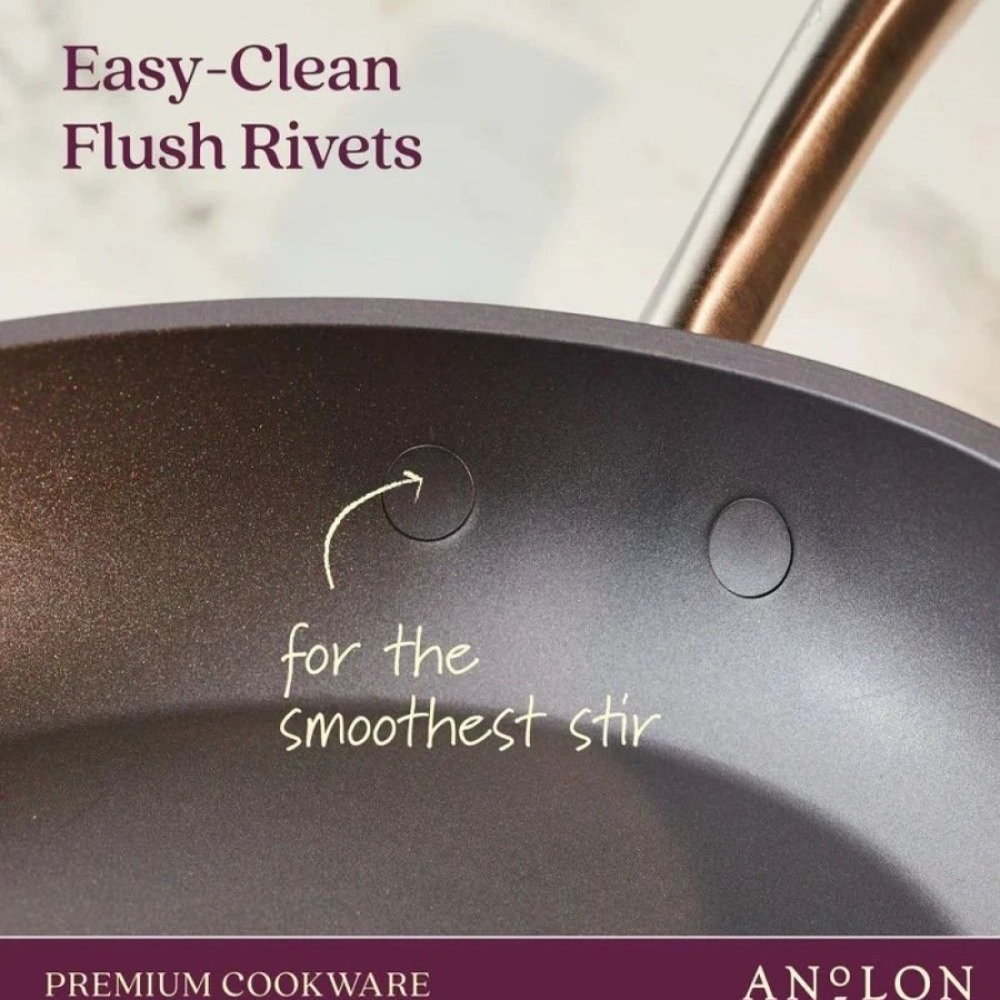 Skillets & Fry Pans * | Anolon Cookware Anolon Accolade 8 & 10 Fry Pan Set