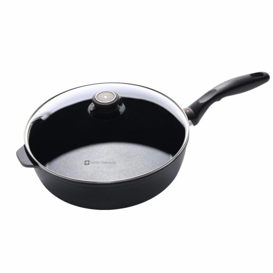 Saute Pans & Casserole Pans * | Swiss Diamond | Hd Saute Pan With Lid 11 (4.3 Qt.)