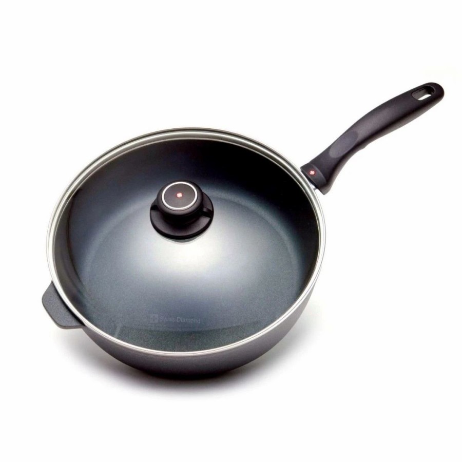 Saute Pans & Casserole Pans * | Swiss Diamond | Hd Saute Pan With Lid 11 (4.3 Qt.)