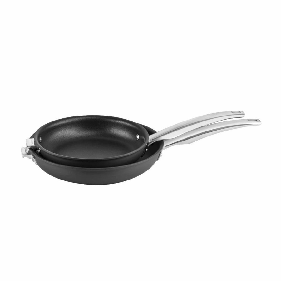 Skillets & Fry Pans * | Cuisinart Smartnest Hard Anodized Skillet Set | 2-Piece