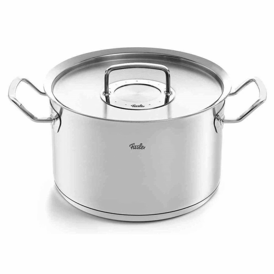 Stock Pots * | Fissler Original Profi Stainless Steel 6.7 Qt Stock Pot