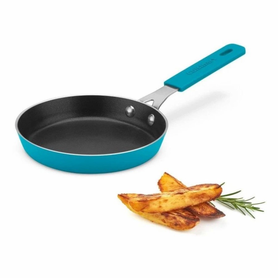 Skillets & Fry Pans * | Cuisinart Mini 5.5 Nonstick Round Fry Pan | Turquoise