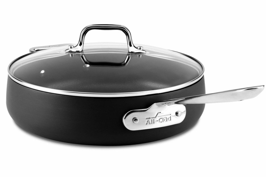 Saute Pans & Casserole Pans * | All-Clad Ha1 Hard Anodized Nonstick Saute Pan | 4 Qt.