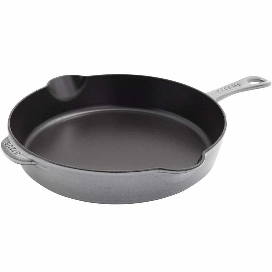 Skillets & Fry Pans * | Staub 11" Traditional Deep Skillet | Graphite Grey