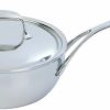 Saute Pans & Casserole Pans * | Demeyere Atlantis Conic Saute Pan W/ Lid (2.1Qt)