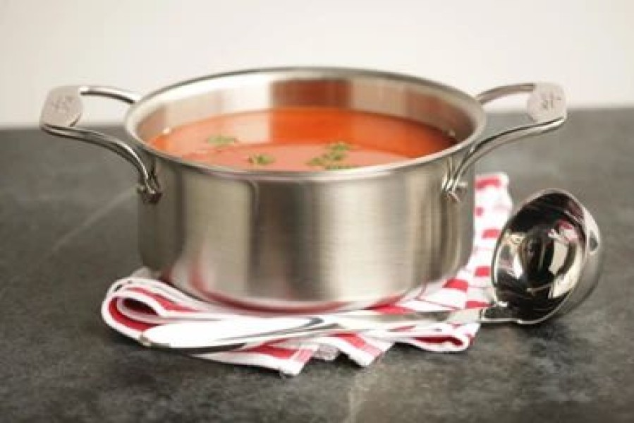 Stock Pots * | All-Clad D5 Brushed Stainless Stock Pot & Lid Multiple Sizes