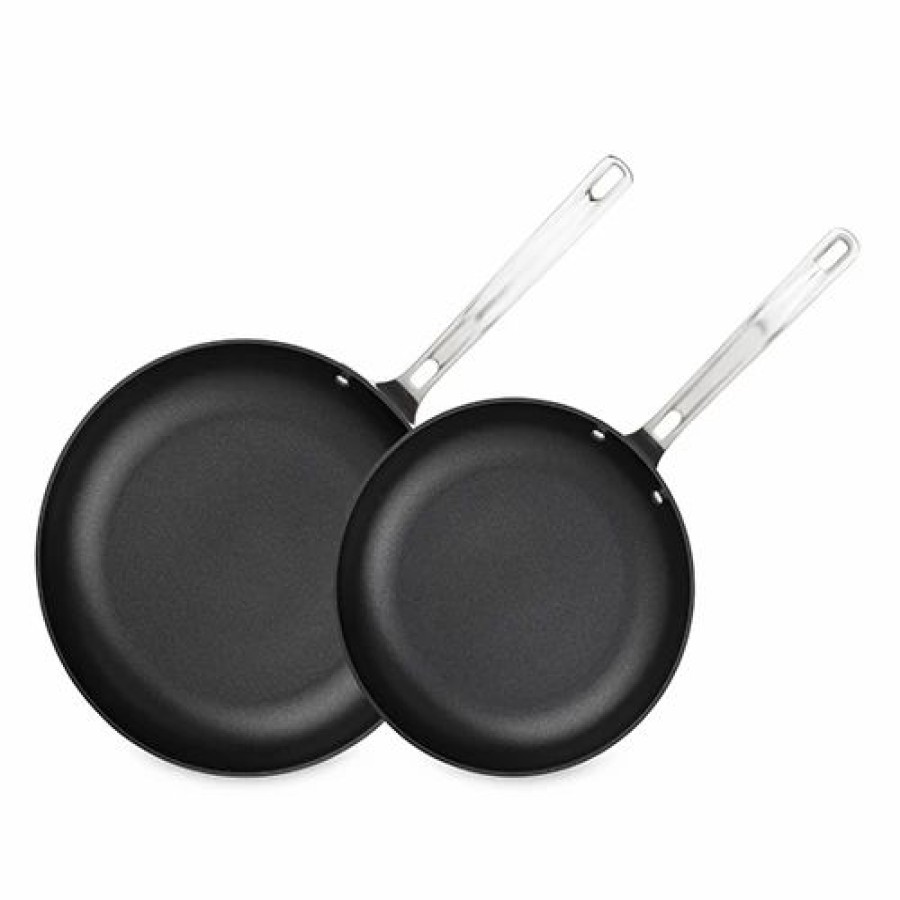 Skillets & Fry Pans * | Viking Hard-Anodized Non-Stick Fry Pan Set 2-Piece