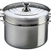 Stock Pots * | Le Creuset 9 Qt. Stock Pot With Lid & Deep Colander Insert