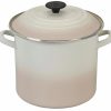 Stock Pots * | Le Creuset 8 Qt. Stock Pot | Meringue White