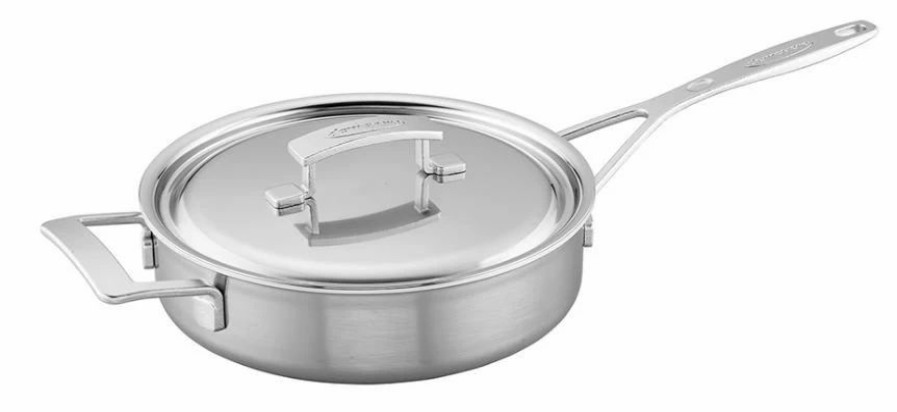 Saute Pans & Casserole Pans * | Demeyere Industry 3 Quart 5-Ply Stainless Steel Saute Pan