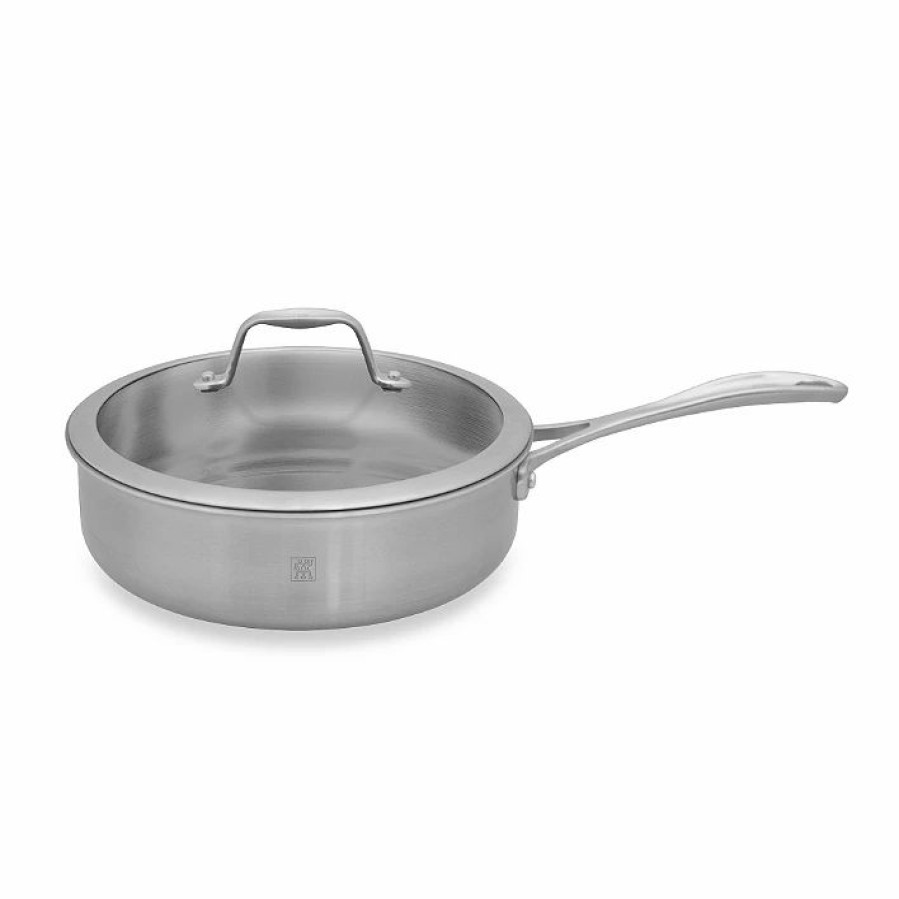 Saute Pans & Casserole Pans * | Zwilling J.A. Henckels Spirit Saute Pan 3Qt. W/Lid Polished