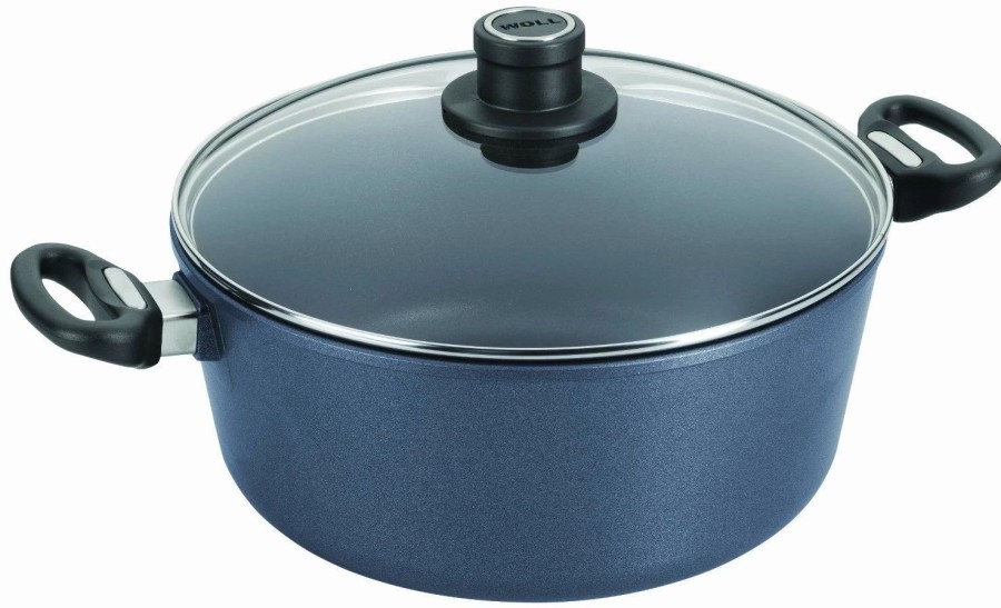 Stock Pots * | Woll Cookware Woll Diamond Lite Large Stock Pot With Lid: 6.3 Qt