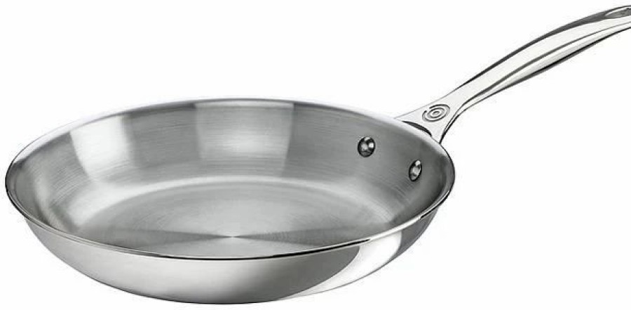 Skillets & Fry Pans * | Le Creuset 8 Tri-Ply Frying Pan | Stainless Steel