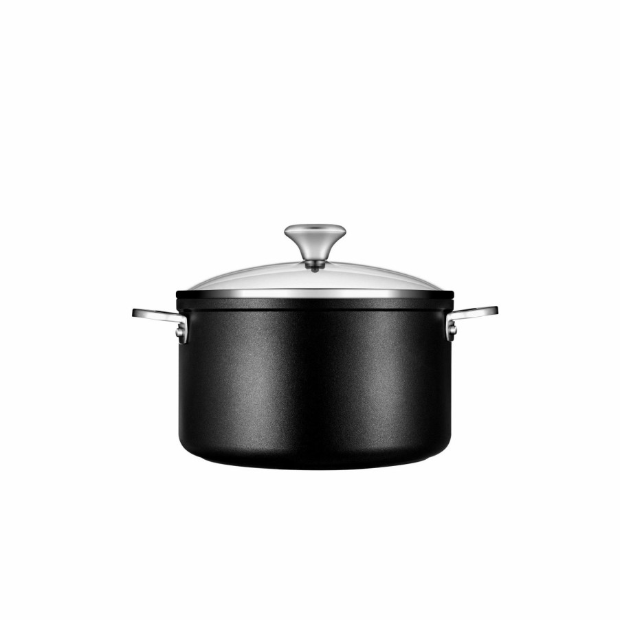 Stock Pots * | Le Creuset 6.3 Qt. Stockpot With Glass Lid | Toughened Nonstick Pro