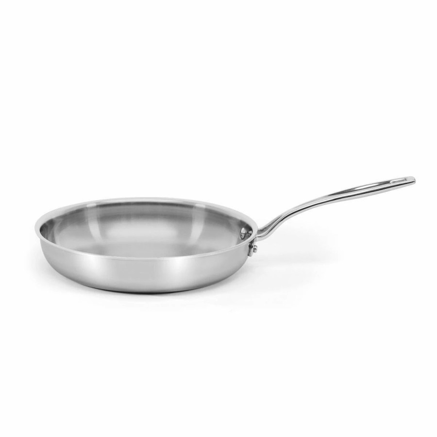 Skillets & Fry Pans * | Cuisinart Custom-Clad 5-Ply Stainless Steel Fry Pan | 10