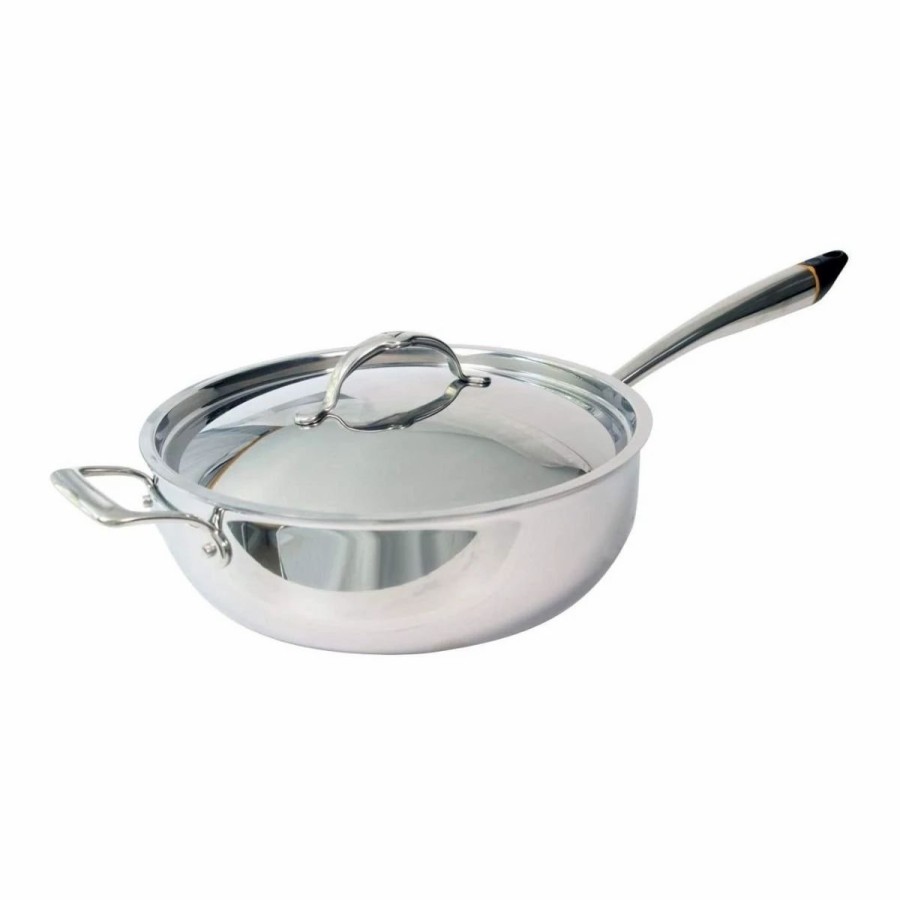 Saute Pans & Casserole Pans * | Hestan Cue 5.5 Qt. Smart Chef'S Pot | Stainless Steel