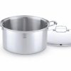 Stock Pots * | Heritage Steel Cookware Stainless Steel Stock Pot With Cover | 12 Qt.