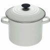 Stock Pots * | Le Creuset 8 Qt. Stock Pot | White