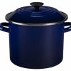 Stock Pots * | Le Creuset 8 Qt. Stock Pot | Indigo Blue