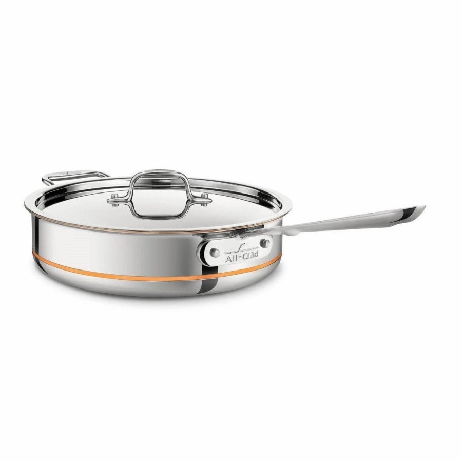 Saute Pans & Casserole Pans * | All-Clad Copper Core Stainless Steel Saute Pan | 5 Qt.