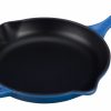 Skillets & Fry Pans * | Le Creuset 9 Signature Enameled Cast Iron Skillet | Marseille Blue