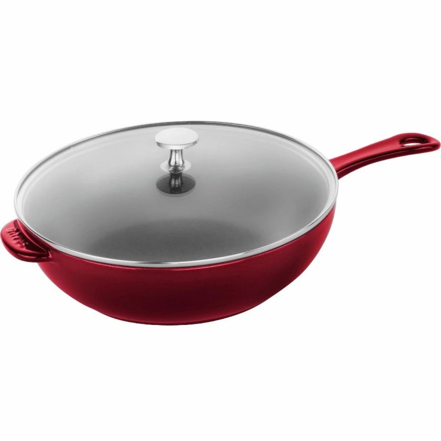 Saute Pans & Casserole Pans * | Staub 2.9 Qt Cast Iron Daily Pan | Grenadine