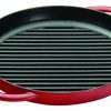 Skillets & Fry Pans * | Staub 10 Cast Iron Pure Grill Pan | Multiple Colors Available