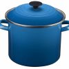 Stock Pots * | Le Creuset 8 Qt. Stock Pot | Marseille Blue