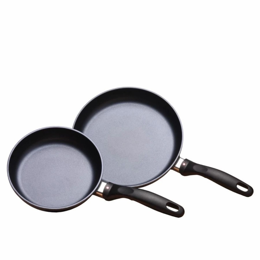 Skillets & Fry Pans * | Swiss Diamond | Hd 2-Piece Set Fry Pan Duo (9.5 & 11 )