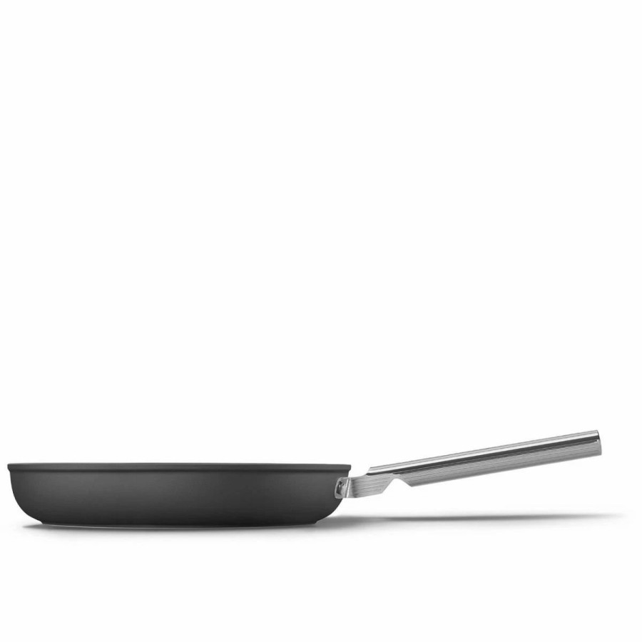 Skillets & Fry Pans * | Smeg 12 Nonstick Fry Pan | Black